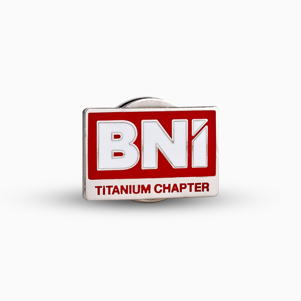 Titanium Chapter Pin (Pack of 50)
