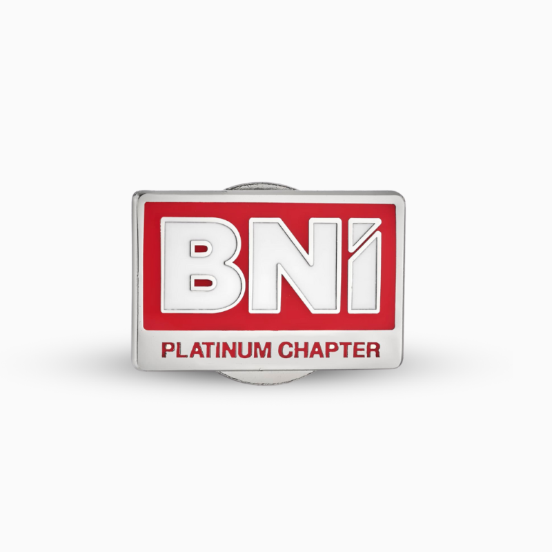 Platinum Chapter Pin (Pack of 50) - BNI GLOBAL STORE