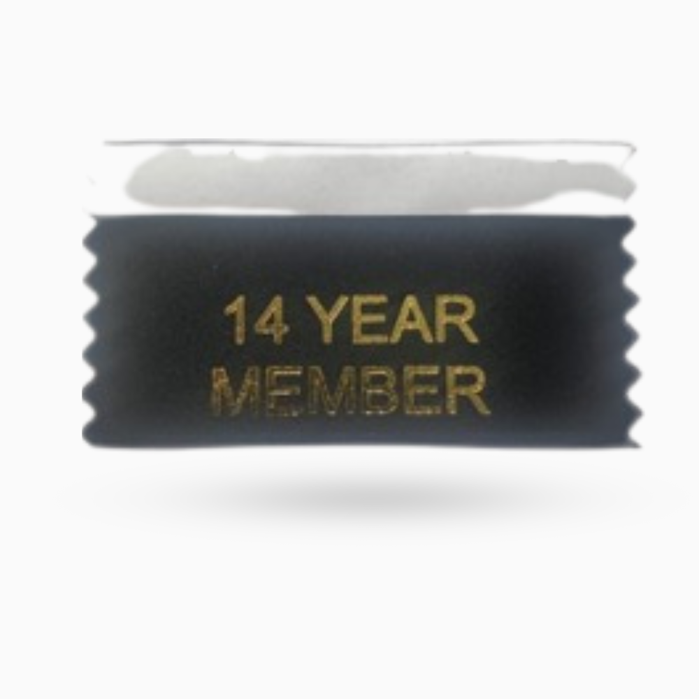 14 Year Member Ribbons (Pack of 10)